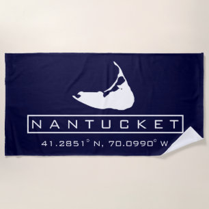 Toalha de praia de Nantucket
