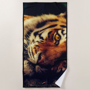 Toalha de praia de Tiger