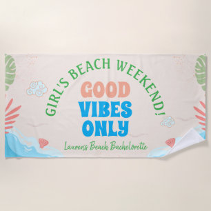 TOALHA DE PRAIA DE VERÃO (Personalizada)