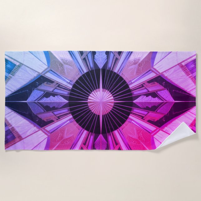 Toalha De Praia Deco Elegance (Frente)