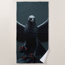 Toalha De Praia „Der Nachtadler“
