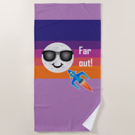 Toalha De Praia Design de Far Out - Beach Towel