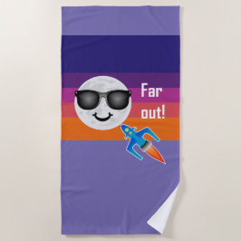 Toalha De Praia Design de Far Out - Beach Towel