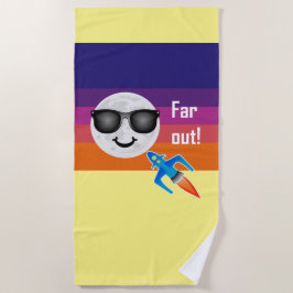 Toalha De Praia Design de Far Out - Beach Towel