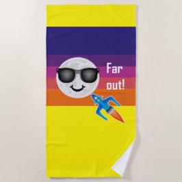 Toalha De Praia Design de Far Out - Beach Towel