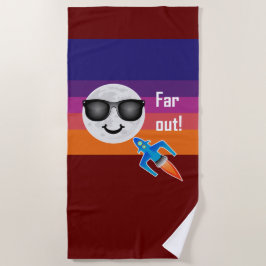 Toalha De Praia Design de Far Out - Beach Towel
