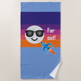 Toalha De Praia Design de Far Out - Beach Towel