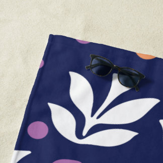 Toalha De Praia Design Floral 22