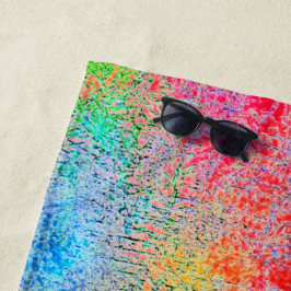 Toalha De Praia Despredação das cores