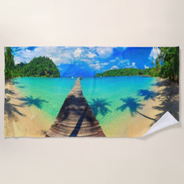 Toalha De Praia Destino de férias