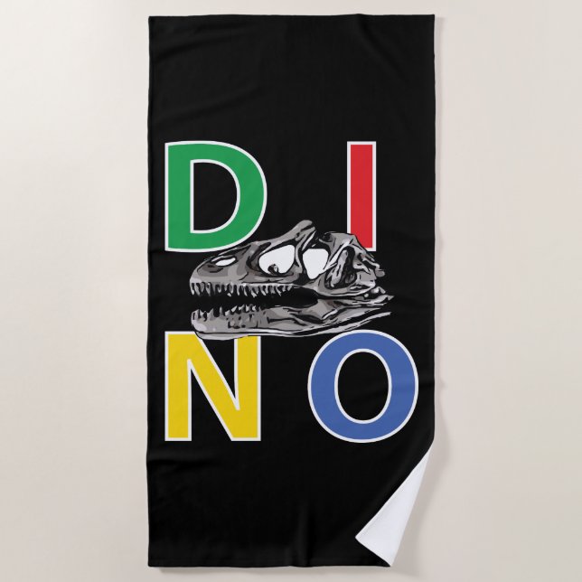 Toalha De Praia DINO - Beach Towel (Frente)