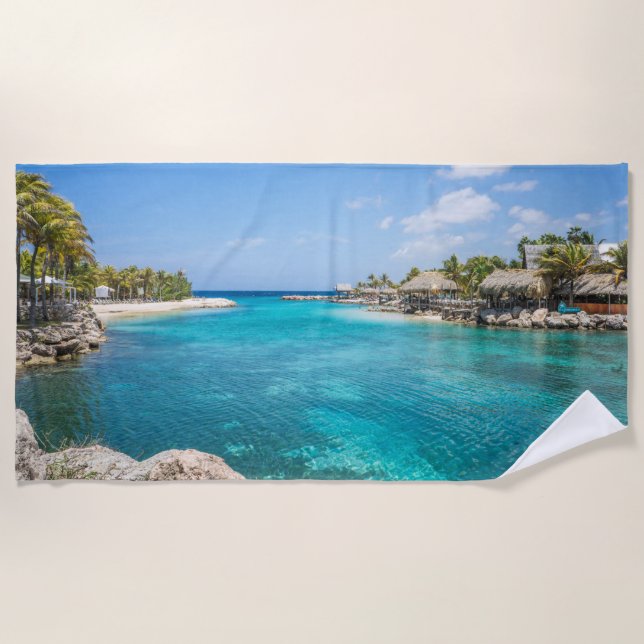 Toalha de praia do oceano (Frente)