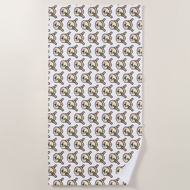 Toalha De Praia dobradura (Frente)