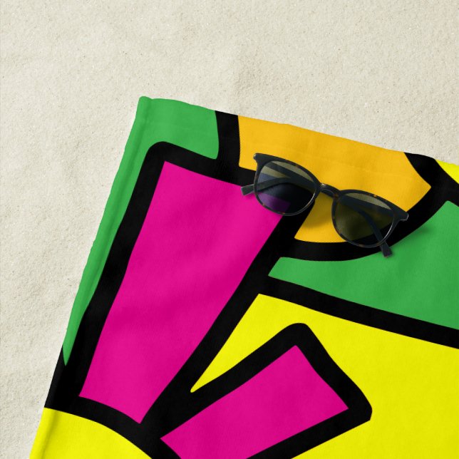 Toalha De Praia Dodle Festivo Art 42º (In Situ)