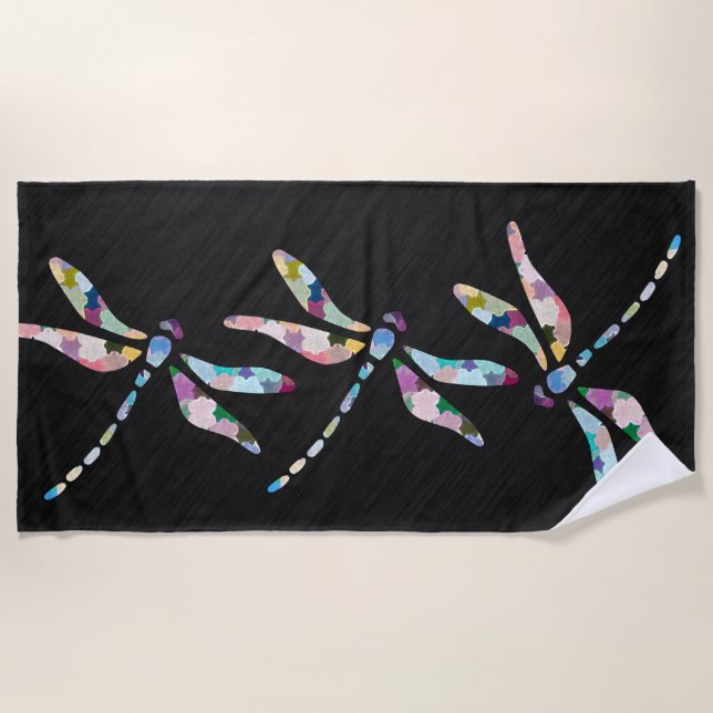 Toalha De Praia Dragonfly Beach Towel (Frente)