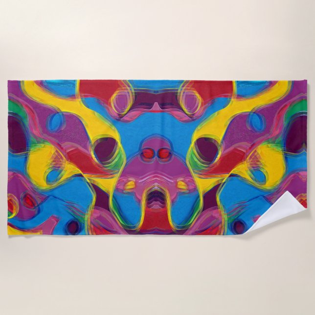 Toalha De Praia Drunk on Candy (Frente)