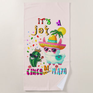 Toalha De Praia É Uma Alegria Cinco De Mayo