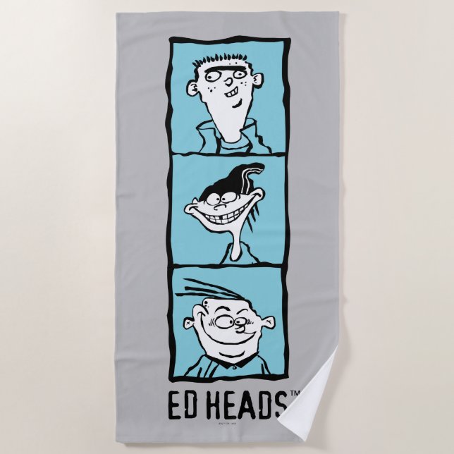 Toalha De Praia Ed, Edd, n Eddy - Ed Head (Frente)