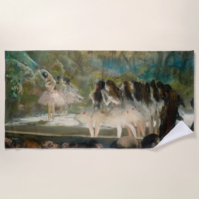 Toalha De Praia Edgar Degas - Balé na Ópera de Paris (Frente)