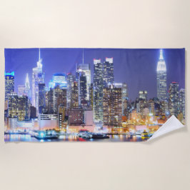 Toalha De Praia Edifícios Manhattan