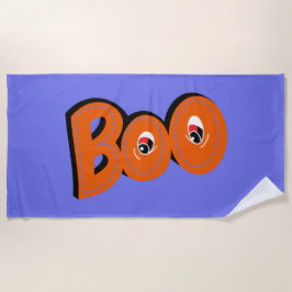 Toalha De Praia Ei, Boo, Eu Te Assustei A Típica A Desenhar Arte