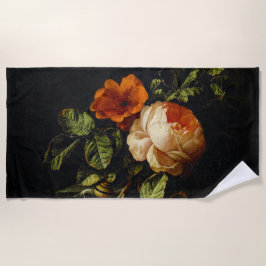Toalha De Praia Elias van den Broeck, A Vida Estática com Rosas