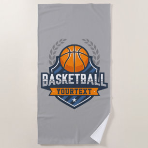 Toalha De Praia Equipe da Escola de Varsity NAME