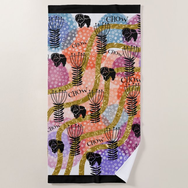 TOALHA DE PRAIA ESCOLHER RETRO DE ESCOLHA (Frente)