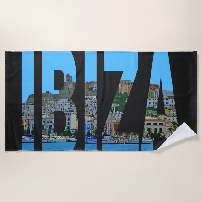 Toalha De Praia espanha ibiza (Frente)