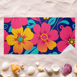 Toalha De Praia Estilo Brilhante e Refletor Negrito - Dopamina