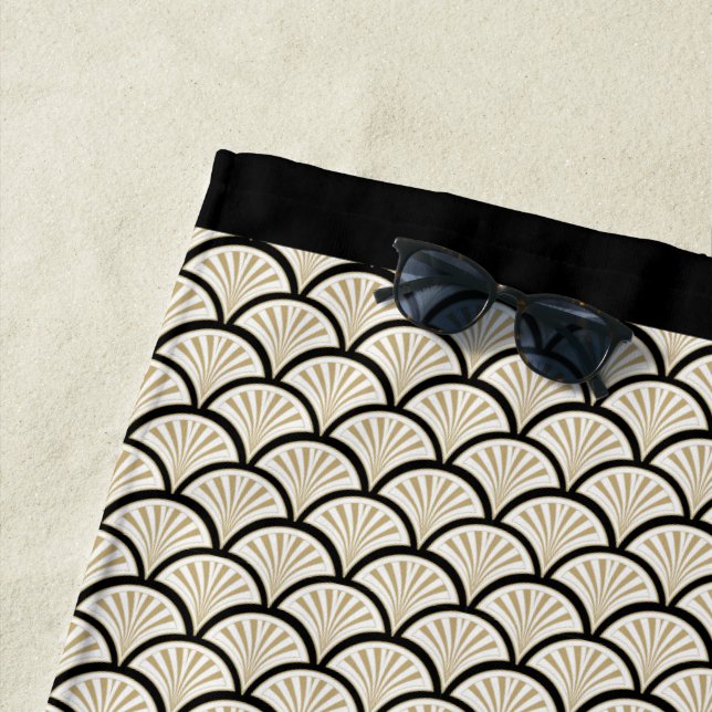 Toalha De Praia Estilos das flores de abstrato de pinheiro e de ar (In Situ)