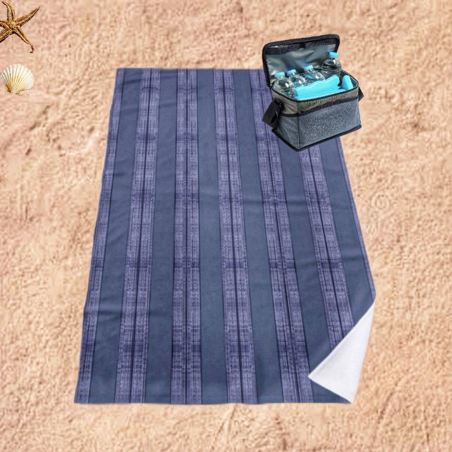 Toalha De Praia Executivo Striped-Blue-II (Various styles and patterns, are available to choose from, in the "Beach Towels Galore" Collection!)