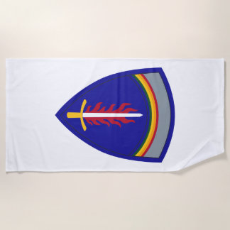 Toalha De Praia Exército Europa USAREUR Insígnia