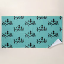 Explorador Design - Beach Towel