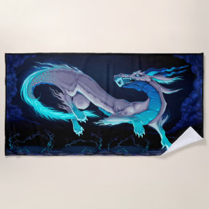 Toalha De Praia Fantasy Dragon