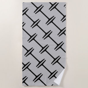 Toalha De Praia Feixe de aço