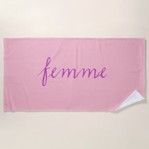 Toalha De Praia Femme Honeymoon Beach Towel