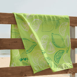 Toalha De Praia Festa de despedida de solteira Bridesmaid Lemon