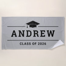 Festa de Formatura Cinza Nome Personalizado
