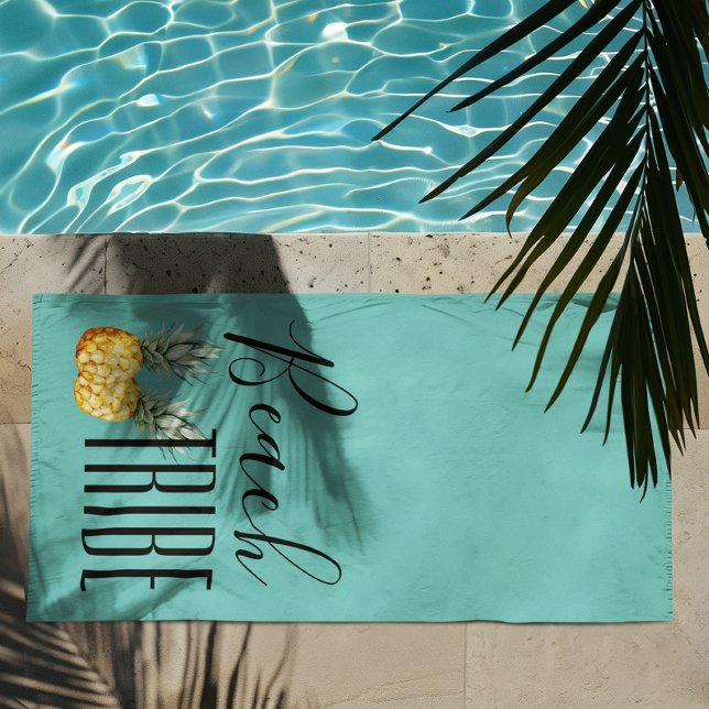 Toalha De Praia Festa de Solteira da Tribo da Praia Fim de Semana  (Criador carregado)