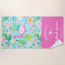 Flamingo de Verão Elegante | Fim de Semana de Desp