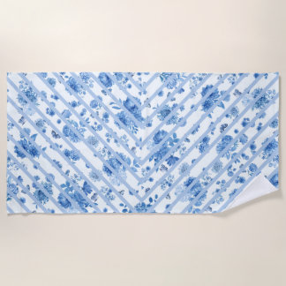 Toalha De Praia Floral Beach Towel