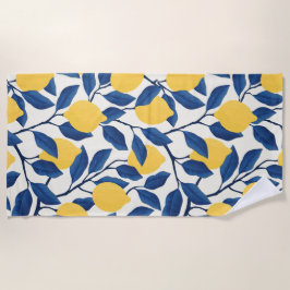 Toalha De Praia Floral estético