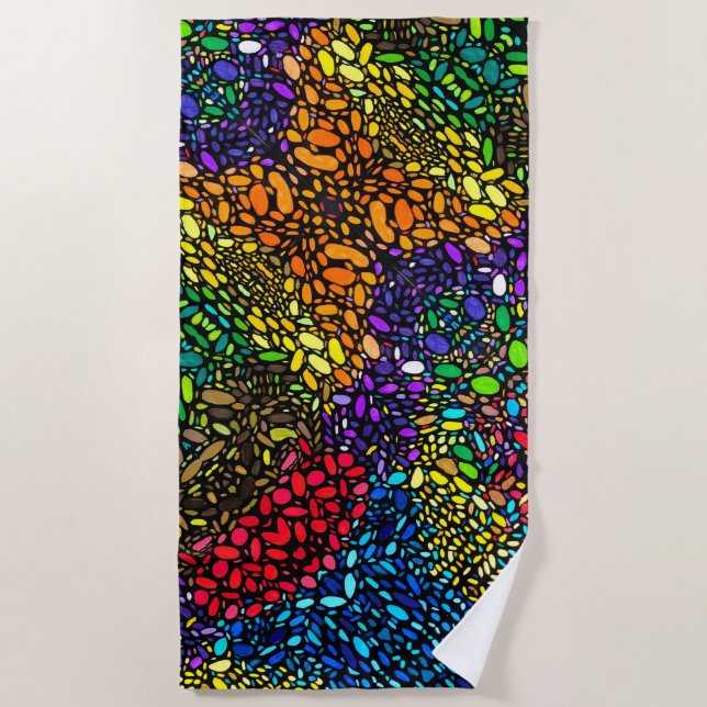 Toalha De Praia Flow Beach Towel (Frente)