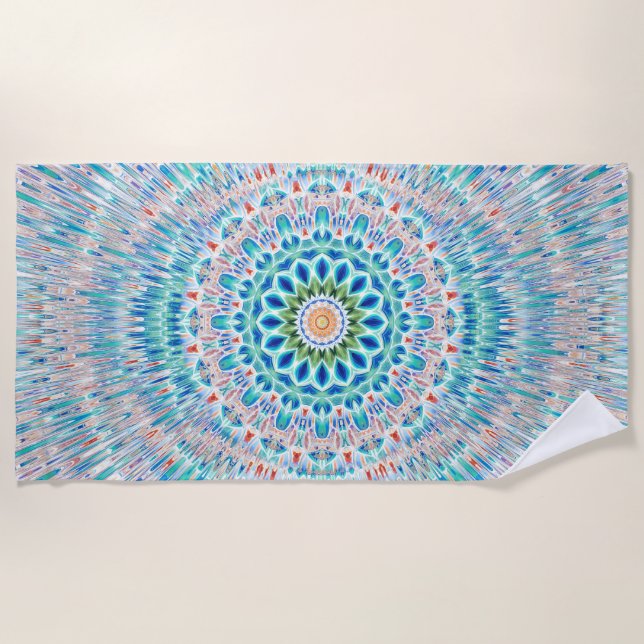 Toalha De Praia Fonte atlântica (Frente)