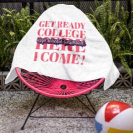 Toalha De Praia FORMANDO segundo grau - OBTENHA A FACULDADE PRONTA