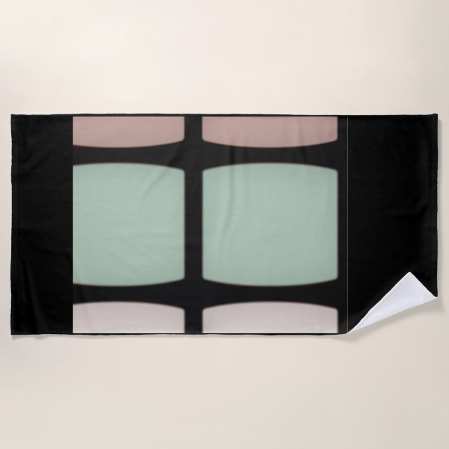 Toalha De Praia Formas (Frente)