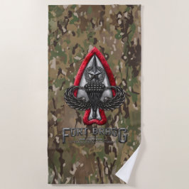Toalha De Praia Fort Bragg Camo