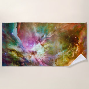 Toalha De Praia Foto Espacial Decorativa da Nebula do Orion Galaxy