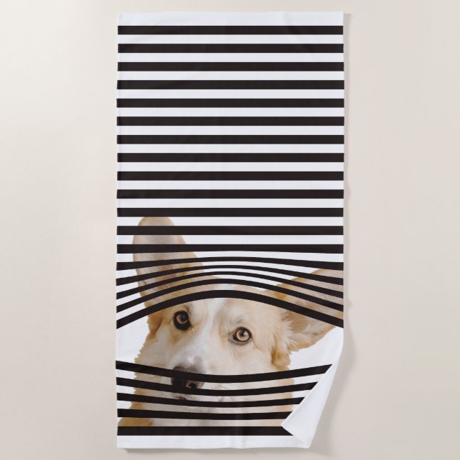 Toalha De Praia Fotografia engraçada presentes modernos para amant (Frente)